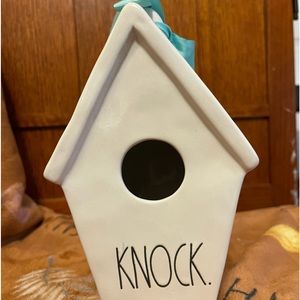 Rae Dunn Knock Bird House